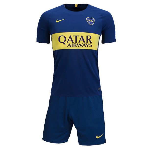 Boca Juniors Trikot Heim Kinder 2018-19 Blau Fussballtrikots Günstig